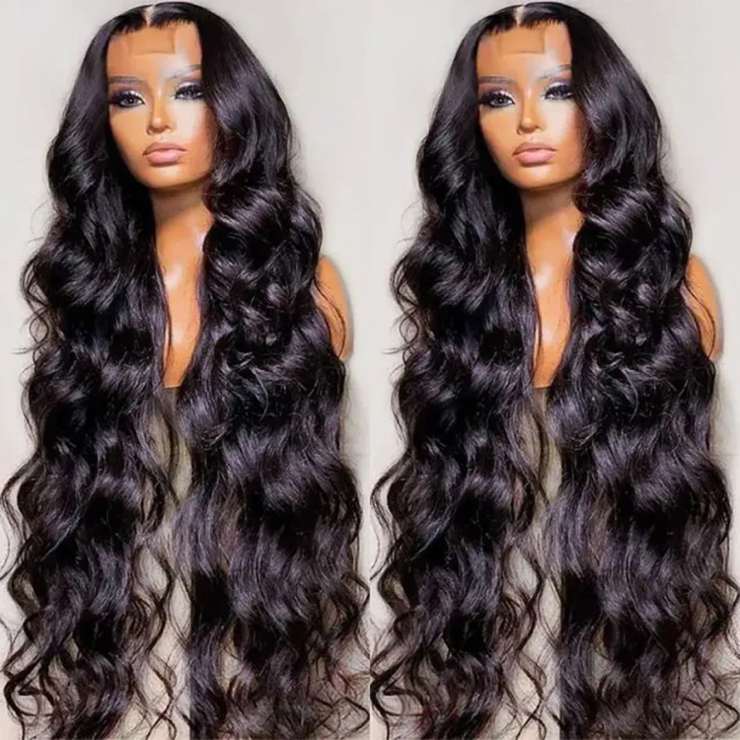 Body Wave 2x6 HD Lace Closure Wig Pre-Plucked with Pre-Bleached Knots - BHB Wigs Plus