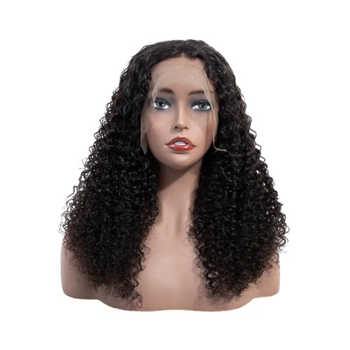 Kinky Curly Closure Wig HD Lace 100%Virgin Human Hair 150-200% Density - BHB Wigs Plus
