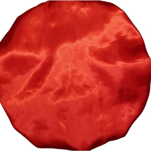 Red Rose Satin Reversible Bonnets - BHB Wigs Plus