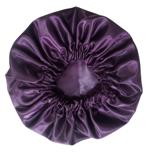 Purple Haze Satin Reversible Bonnets - BHB Wigs Plus