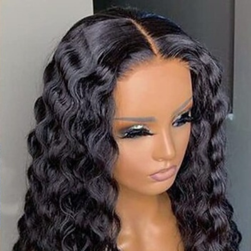 Loose Deep Wave Glueless HD Lace Frontal Wig - BHB Wigs Plus